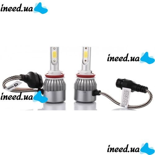 Комплект светодиодных автомобильных LED ламп C6 H11 30W