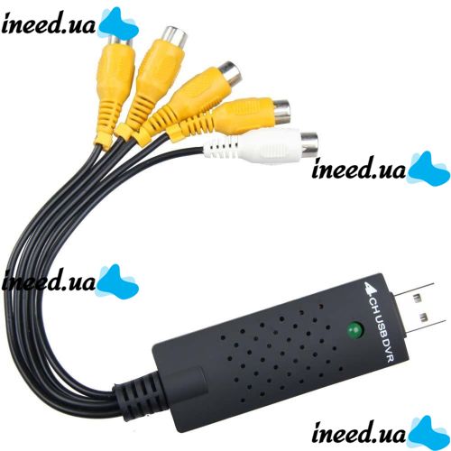 4х канальный EasyCap карта видеозахвата USB2.0 Easy Cap