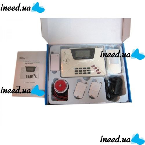 GSM сигнализация для дома с датчиком движения Security Alarm System G360 c Lcd дисплеем и sim картой