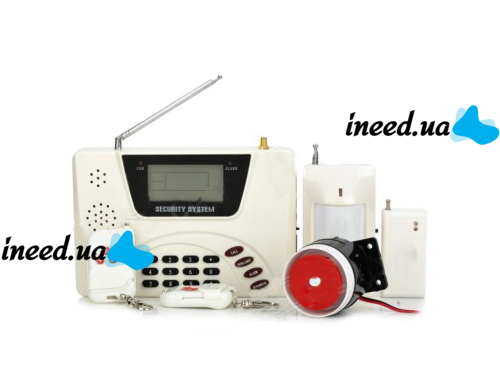 GSM сигнализация для дома с датчиком движения Security Alarm System G360 c Lcd дисплеем и sim картой