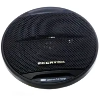 Автомобильные колонки акустика Megavox MD-459-S3 10 см 230W 2шт в машину, Круглые 3-х полосные динамики Мегавокс в авто, Автоакустика 230Вт Черные