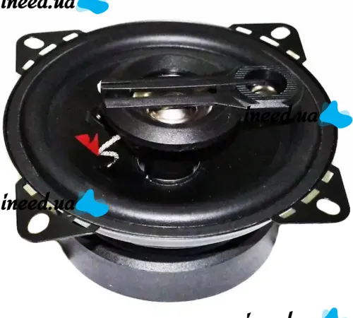 Автомобильные колонки акустика Megavox MD-459-S3 10 см 230W 2шт в машину, Круглые 3-х полосные динамики Мегавокс в авто, Автоакустика 230Вт Черные
