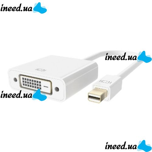 Конвертер с Mini Displayport на DVI адаптер для Apple MacBook, переходник