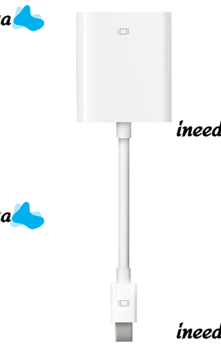 Конвертер с Mini Displayport на VGA адаптер для Apple MacBook, переходник