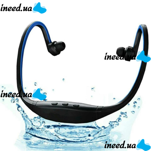 Беспроводные наушники Sport mp3 S9 c FM радио microSD