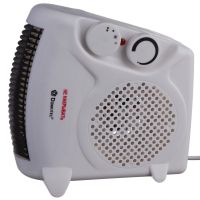 Напольный электрический тепловентилятор дуйка Domotec MS-5903 2000W, Переносной настольный обогреватель 2 в 1 с терморегулятором Домотек MS5903 Белый