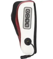 Массажная подушка для спины и шеи Massage Cushion FG214 3 режима работы с подогревом 24W Роликовый массажер FG-214 15 шариков от сети и прикуривателя