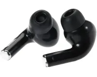 Беспроводные наушники TWS AirPro i58 Bluetooth V5.0 в кейсе, Вакуумные USB наушники-гарнитура с шумоподавлением и микрофоном блютуз с кейсом Черные