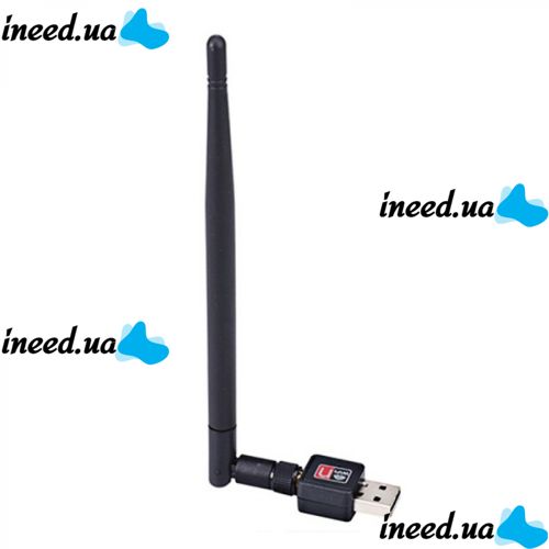 USB Wifi Adapter with Antenna for PC Computer Pix-Link 5db 150M 802.11n