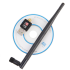 USB Wifi Adapter with Antenna for PC Computer Pix-Link 5db 150M 802.11n