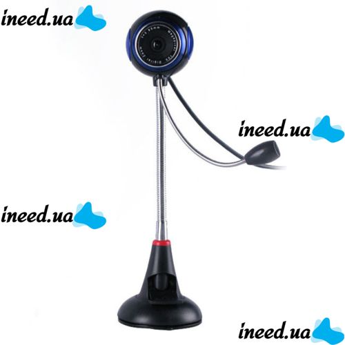 USB веб камера с микрофоном Livecam STX-08 Web Cam на присоске для ПК Компьютера