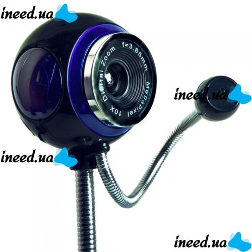 USB веб камера с микрофоном Livecam STX-08 Web Cam на присоске для ПК Компьютера