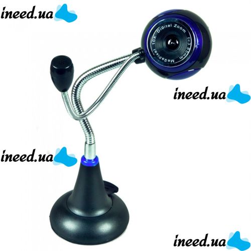USB веб камера с микрофоном Livecam STX-08 Web Cam на присоске для ПК Компьютера