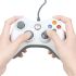 Провідний USB Джойстик для ПК USB-360 White під виглядом Xbox 360 вібро Білий