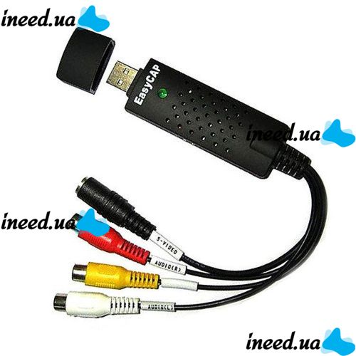 USB карта видеозахвата EasyCap адаптер оцифровка Easy Cap изи кап