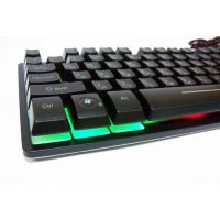 USB проводная компьютерная клавиатура UKC ZYG-800 с подсветкой