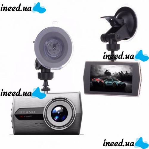 Автомобильный видеорегистратор Airvideo SD450 Full HD с камерой заднего вида с функцией ночной съемки