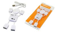 USB хаб Человечек Hi-Speed на 4 порта разветвитель