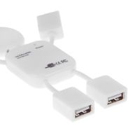 USB хаб Человечек Hi-Speed на 4 порта разветвитель