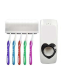 Автоматичний дозатор зубної пасти JX-889 з підставкою для щіток