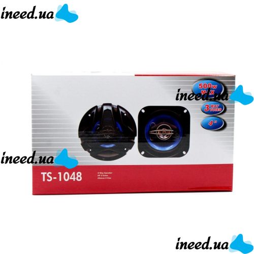 Автомобильная акустика Pioneer TS-1048 500W автомобильные колонки 4", 10 см