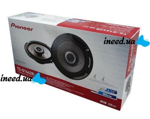 Автомобильная акустика Pioneer TS-G1642R 180W автомобильные колонки 6", 16 см