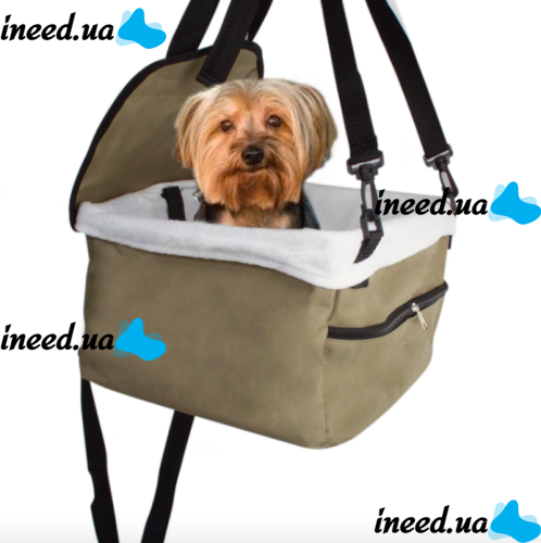Автомобильная сумка Pet Booster Seat для перевозки животных для транспортировки животных в авто Пэт Бустер