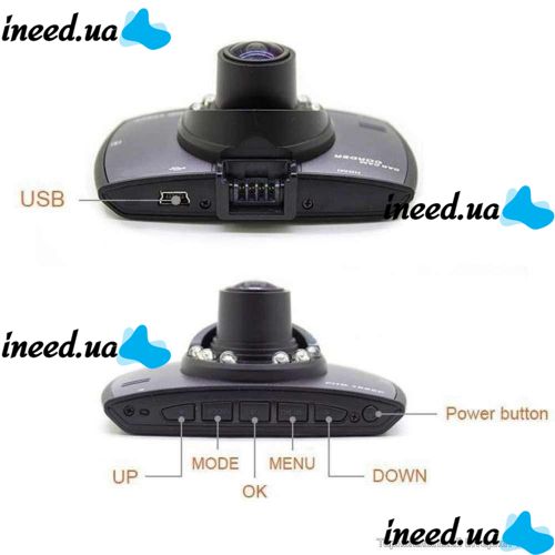 Автомобильный видеорегистратор Car Camcorder V680S 2.7" FullHD 1080p с HDMI выходом и диодной подсветкой