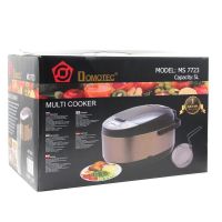 Мультиварка Domotec MS-7723 900W Gold Steel с фритюрницей на 5 литров 11 программ