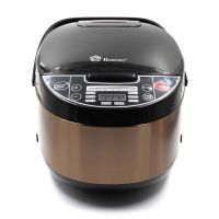 Мультиварка Domotec MS-7723 900W Gold Steel с фритюрницей на 5 литров 11 программ