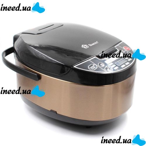 Мультиварка Domotec MS-7723 900W Gold Steel с фритюрницей на 5 литров 11 программ