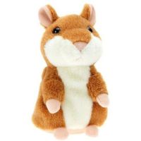 Interactive toy talking hamster Woody O'TIME WT0502 Brown, repeats the words brown