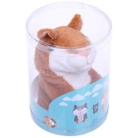 Интерактивная игрушка говорящий хомяк Woody O'Time WT0502 Grey, повторяет слова, хомячок повторюшка серый