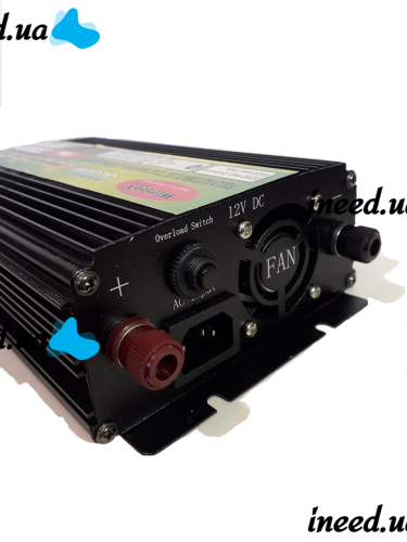Автомобильный преобразователь напряжения Wimpex 12V-220V 3200W инвертор c зарядным от сети 220 8A
