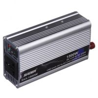 Автомобильный преобразователь напряжения SHOER SAA-1500A 12V-230V 1500W авто инвертор в коробке