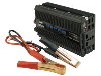 Автомобильный инвертор UKC SSK 1200W преобразователь напряжения, 12В 220В 1200Вт