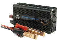 Автомобильный инвертор UKC AC/DC 12V-220V 1000W, авто преобразователь тока 12В 220В 1000Вт (12V 220V)