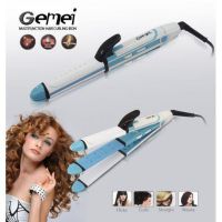 Утюжок выпрямитель плойка для укладки волос гофре 3 в 1 Gemei GM-2921