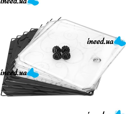 Складной шкаф органайзер для вещей Storage Cube Cabinet МР 416-102 146Х37Х146 см пластиковая тумба на 16 секций полочка для одежды и обуви Черная