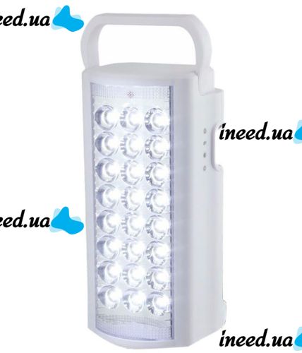 Emergency LED Lamp ALFARID Lantern (Almina) DL-2424 24 LED 6V 3Ah Rechargeable with Power Bank Function Emergency Portable Lamp 2606L
