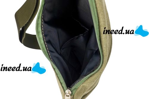 Тактическая нагрудная сумка мессенджер Cross Body Оливковая однолямочная водонепроницаемая мужская барсетка через плечо, кобура олива Кросс боди, Хаки