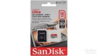 Карта памяти microSD SanDisk Ultra 16GB class 10 c переходником SDHC адаптер SDXC