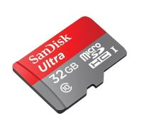 Карта памяти microSD SanDisk Ultra 32GB class 10 c переходником SDHC адаптер SDXC