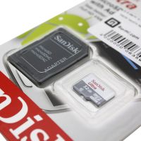 Карта памяти microSD SanDisk Ultra 32GB class 10 c переходником SDHC адаптер SDXC