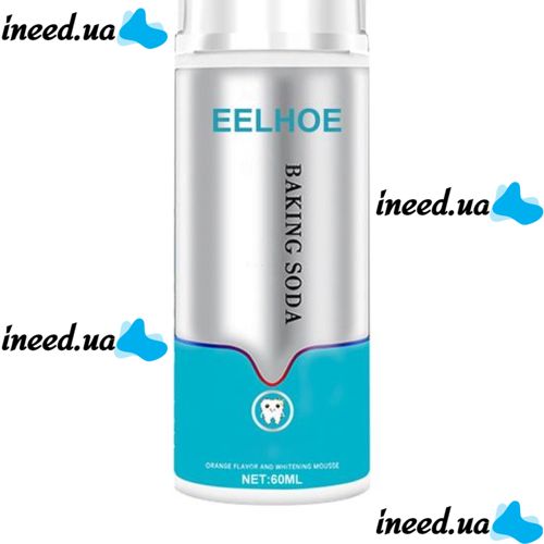 Dental foam mousse for teeth whitening Eelhoe whitening paste for lightening and cleansing tooth enamel, gum care product 60 ml