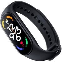 Фитнес браслет Smart Band M7 black Xiaomi Mi Band 7 FitPro цветной М7 шагомер, измерение давления и пульса черные, смарт часы, smart watch