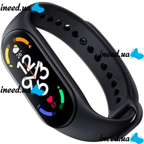 Фитнес браслет Smart Band M7 black Xiaomi Mi Band 7 FitPro цветной М7 шагомер, измерение давления и пульса черные, смарт часы, smart watch