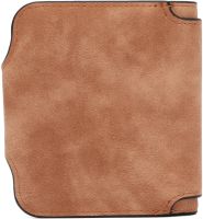 Женский замшевый кошелек Baellerry Forever Mini N 2346 Brown женское мини портмоне на 10 отделений для купюр и мелочи 10.5Х11.5 см Коричневый