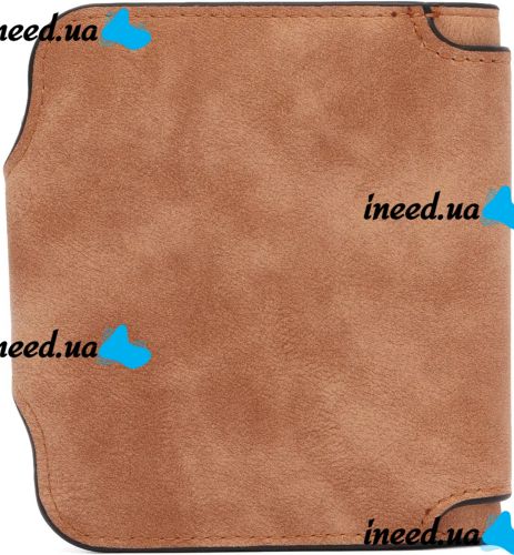 Женский замшевый кошелек Baellerry Forever Mini N 2346 Brown женское мини портмоне на 10 отделений для купюр и мелочи 10.5Х11.5 см Коричневый