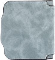 Женский замшевый кошелек Baellerry Forever Mini N 2346 Blue Jeans женское мини портмоне на 10 отделений для купюр и мелочи 10.5Х11.5 см Голубой